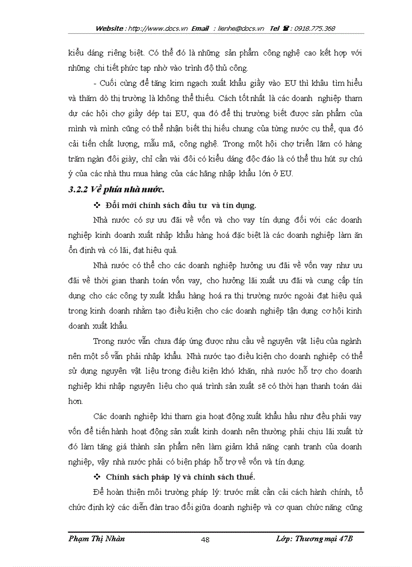 image for page Thúc đẩy xuất khẩu giày dép sang thị trường EU của các doanh nghiệp