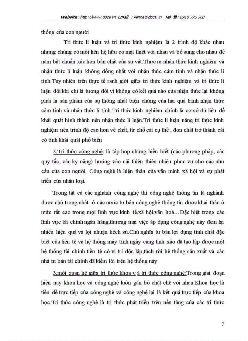 image for page Luận chứng vai trò của tri thức khoa học công nghệ với phát triển kinh tế