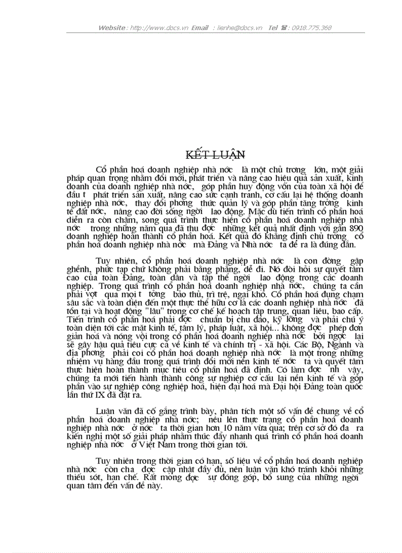 image for page Đẩy mạnh quá trình cổ phần hoá doanh nghiệp nhà nước ở Việt Nam Thực trạng và giải pháp