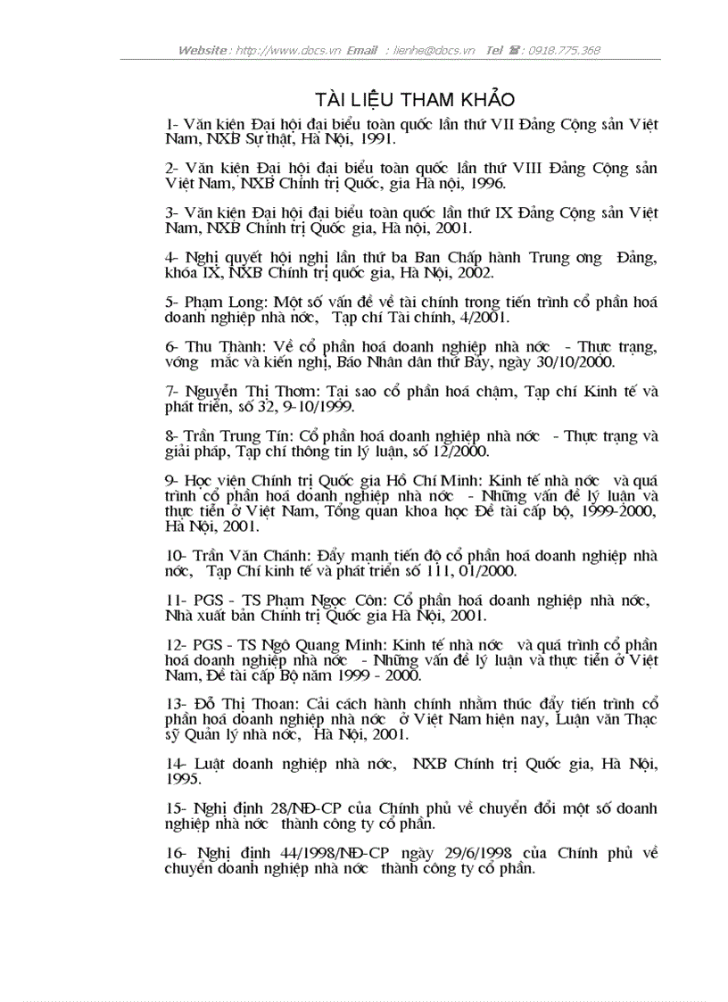 image for page Đẩy mạnh quá trình cổ phần hoá doanh nghiệp nhà nước ở Việt Nam Thực trạng và giải pháp