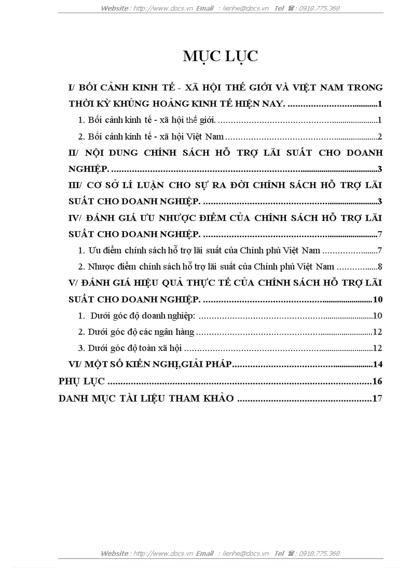 image for page Phân tích và đánh giá hiệu quả Chính sách hỗ trợ lãi suất cho doanh nghiệp trong bối cảnh khủng hoảng kinh tế toàn cầu ở Việt Nam