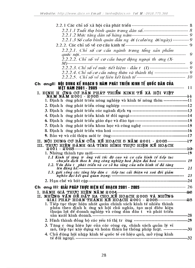 image for page Kế hoạch tăng trưởng và giải pháp thực hiện kế hoạch tăng trưởng kinh tế 5 năm 2001 2005 ở việt nam đề án kế hoạch hoá