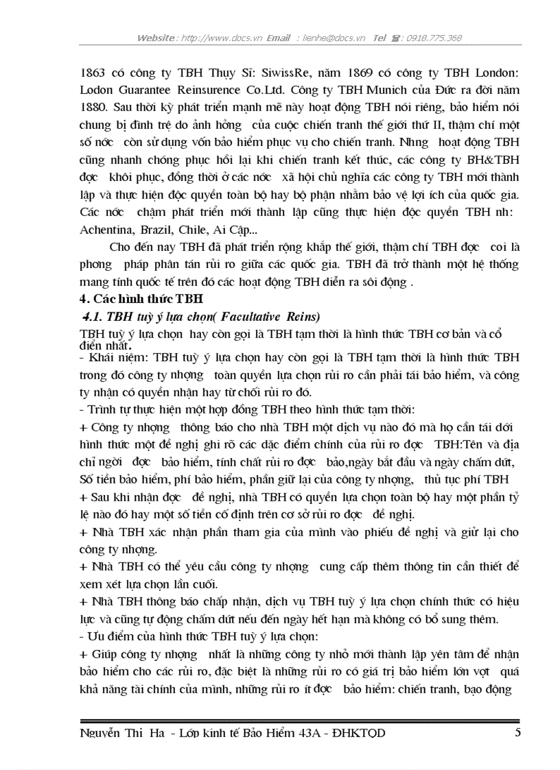 image for page Thị trường Tái Bảo Hiểm lý luận và thực tiễn ở Việt Nam