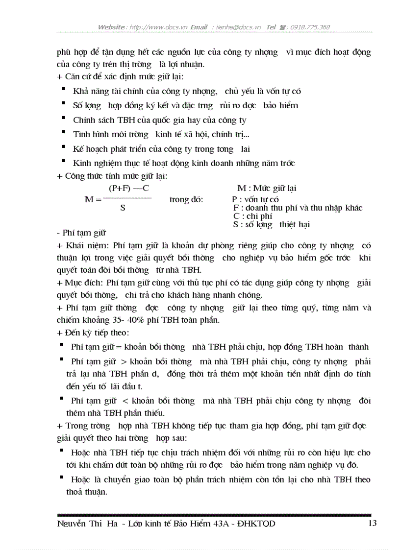 image for page Thị trường Tái Bảo Hiểm lý luận và thực tiễn ở Việt Nam