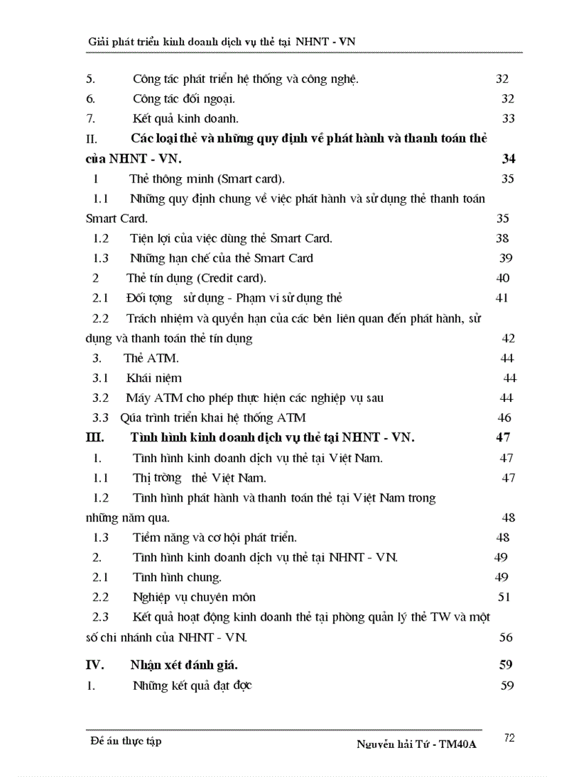 image for page Giải pháp phát triển kinh doanh dịch vụ thẻ tại Ngân Hàng Ngoại Thương Việt Nam