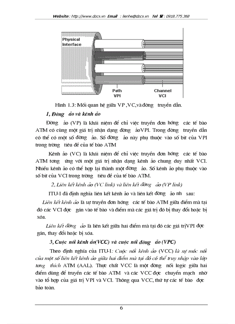 image for page Phân tích cấu trúc phần cứng chuyển mạch ATM và xem xét ảnh hưởng của nó đến chất lượng dịch vụ