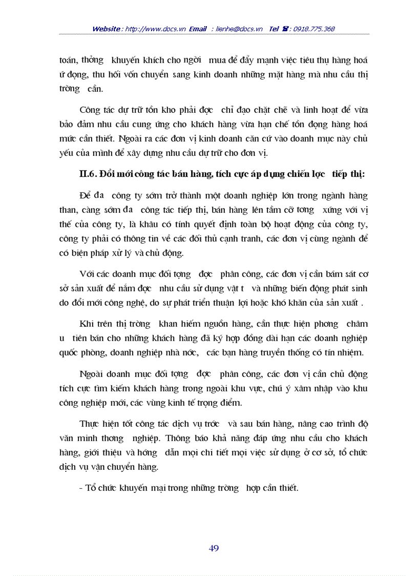image for page Một số biện pháp đẩy mạnh hoạt động kinh doanh ở Công ty Vân Đồn thuộc bộ đội biên phòng tỉnh Quảng Ninh