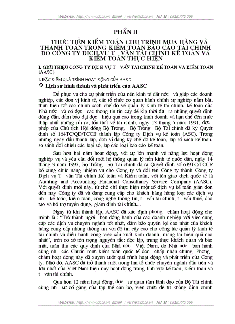 image for page Hoàn thiện quy trình kiểm toán chu trình mua hàng và thanh toán trong kiểm toán Báo cáo tài chính do AASC thực hiện