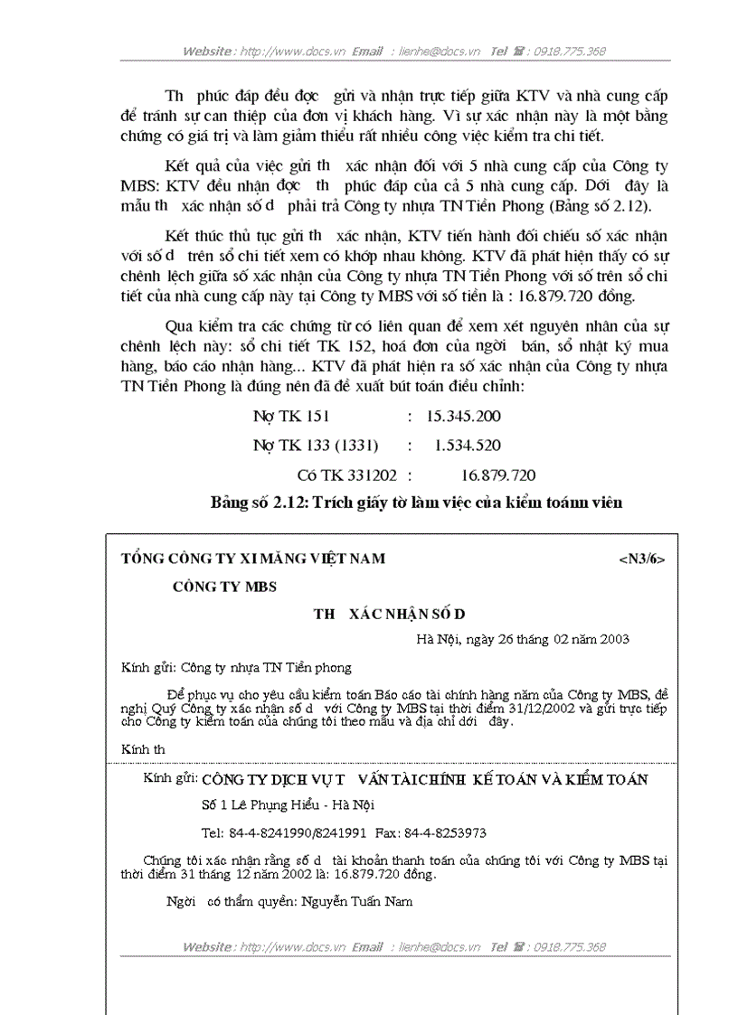 image for page Hoàn thiện quy trình kiểm toán chu trình mua hàng và thanh toán trong kiểm toán Báo cáo tài chính do AASC thực hiện