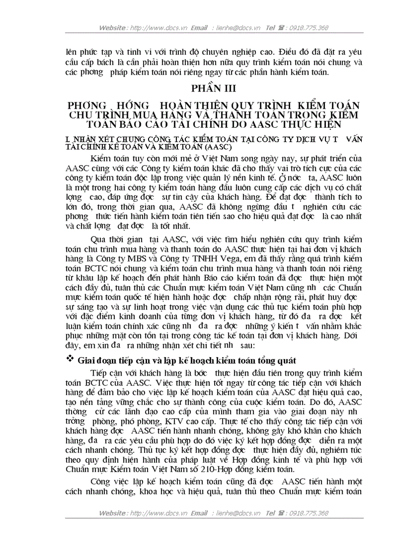 image for page Hoàn thiện quy trình kiểm toán chu trình mua hàng và thanh toán trong kiểm toán Báo cáo tài chính do AASC thực hiện