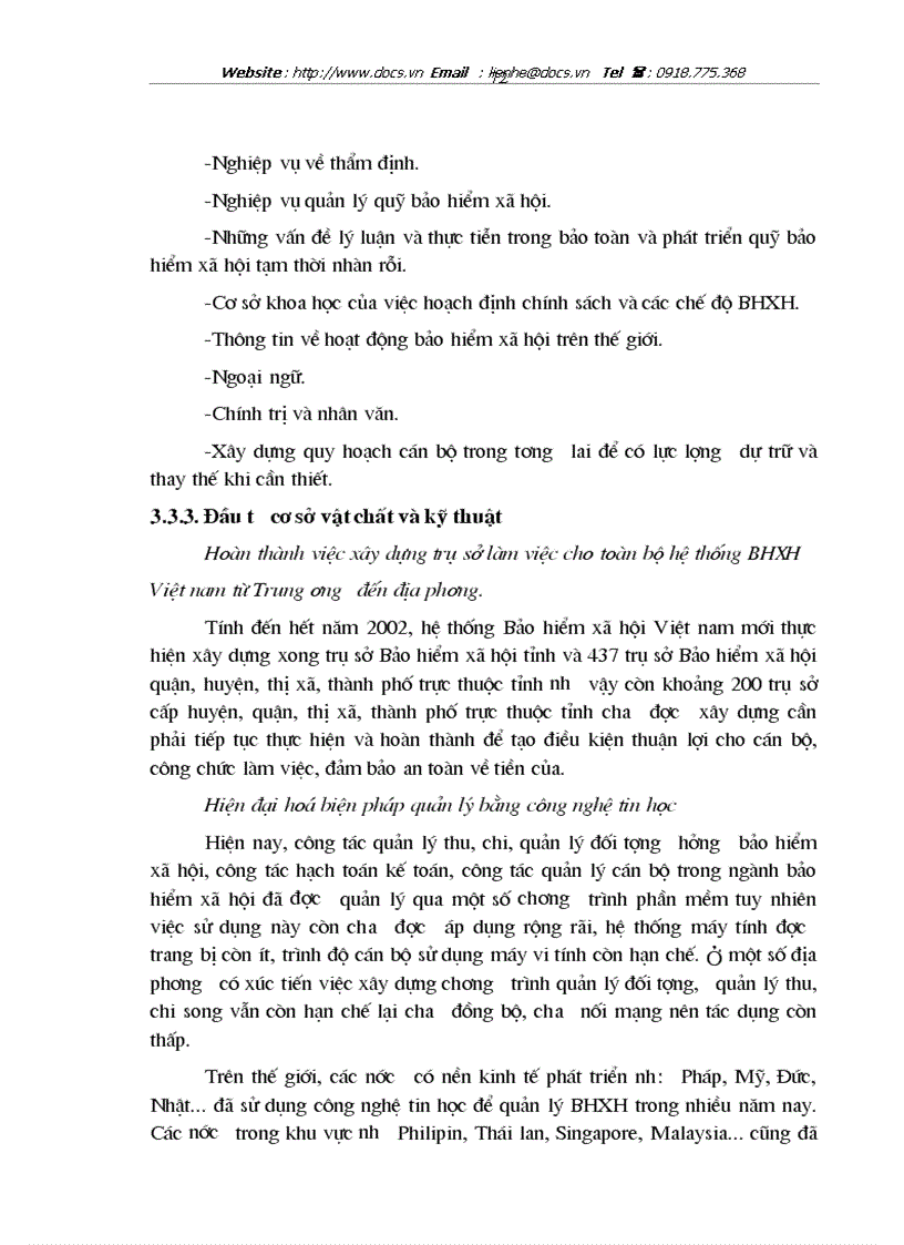 image for page Phương hướng hoàn thiện chính sách tài chính bảo hiểm xã hội ở Việt nam