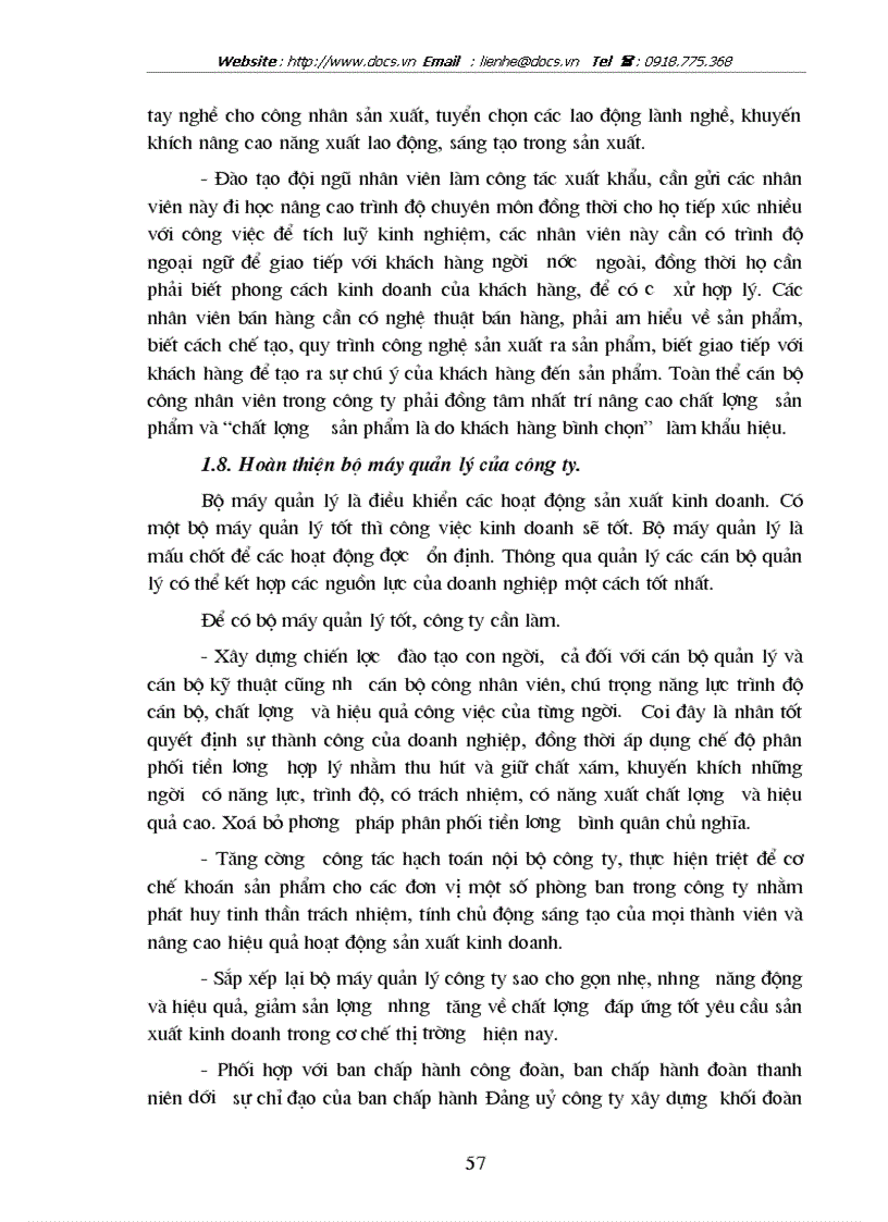 image for page Một số biện pháp nhằm đẩy mạnh tiêu thụ sản phẩm ở Công ty Da giầy Hà Nội