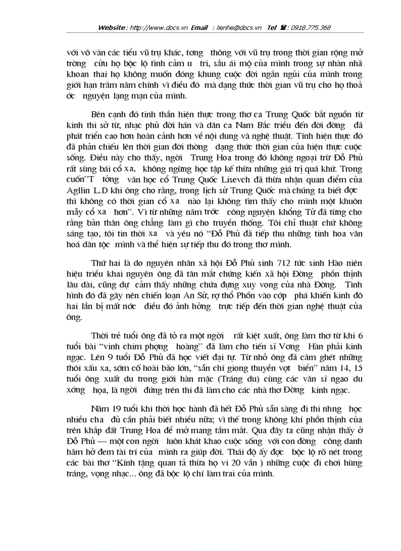 image for page Thời gian nghệ thuật trong thơ Đỗ Phủ