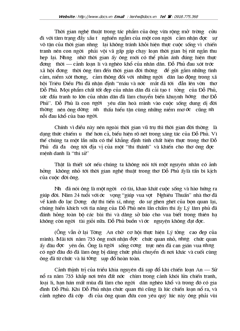 image for page Thời gian nghệ thuật trong thơ Đỗ Phủ