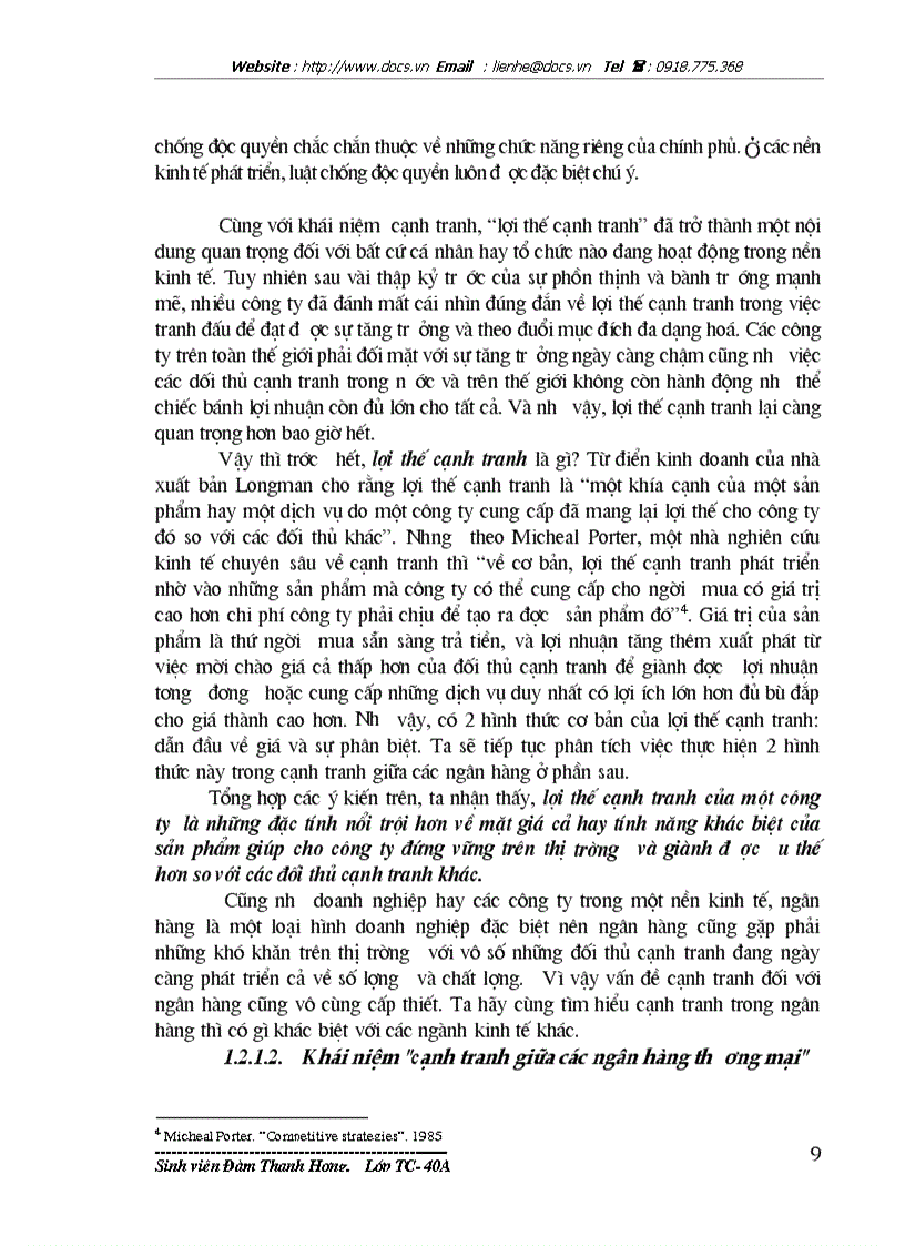 image for page Giải pháp nâng cao khả năng cạnh tranh của ngân hàng Ngoại thương Việt Nam trong hoạt động tín dụng trung và dài hạn