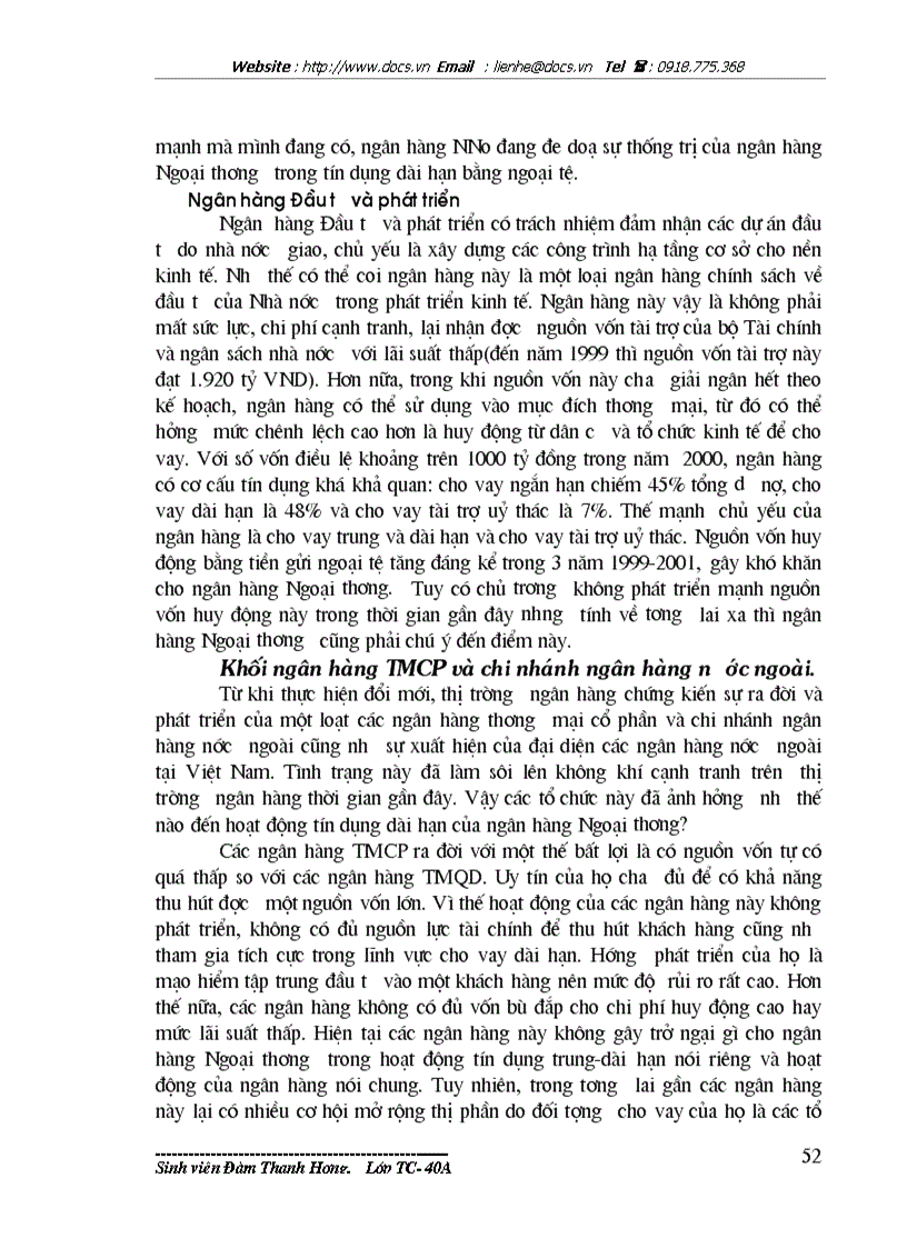 image for page Giải pháp nâng cao khả năng cạnh tranh của ngân hàng Ngoại thương Việt Nam trong hoạt động tín dụng trung và dài hạn