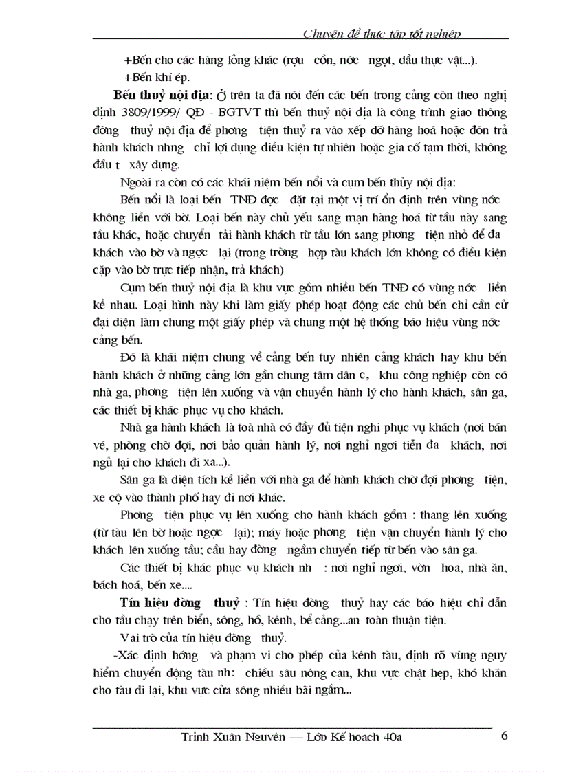 image for page Quy hoạch kết cấu hạ tầng phục vụ phát triển đường thuỷ nội địa Việt Nam đến năm 2010