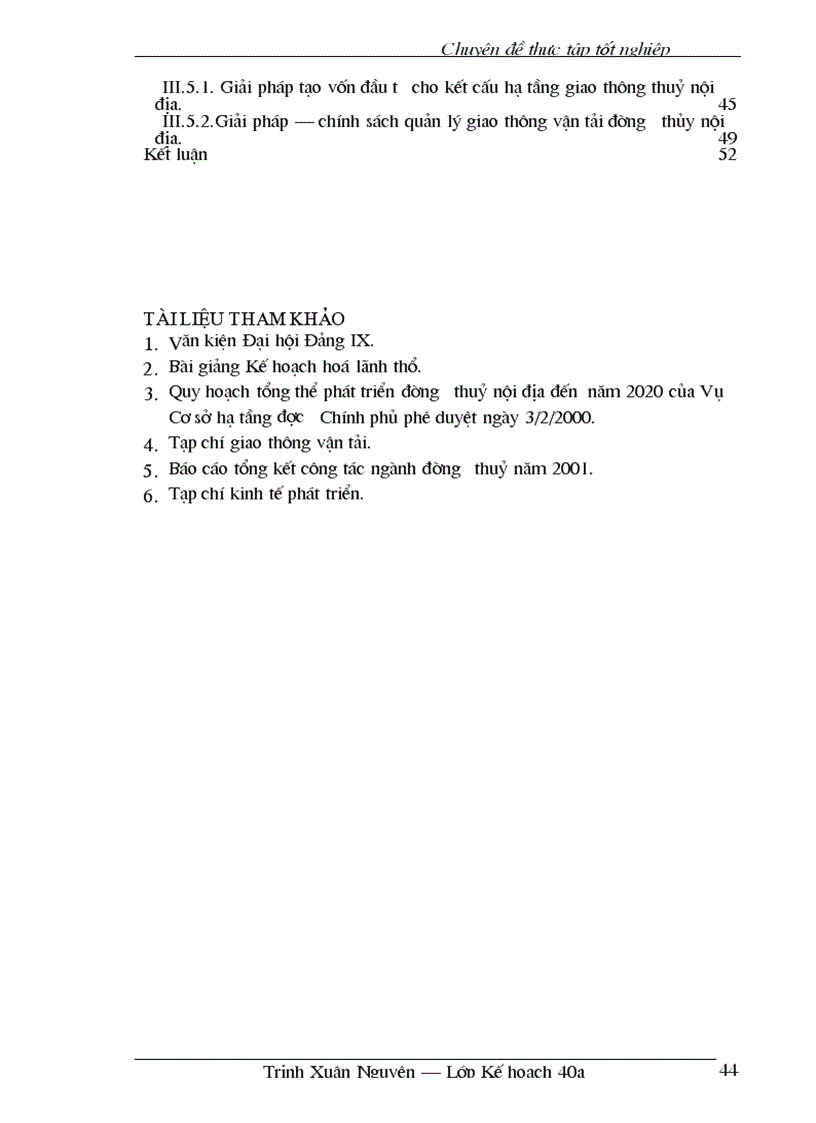 image for page Quy hoạch kết cấu hạ tầng phục vụ phát triển đường thuỷ nội địa Việt Nam đến năm 2010