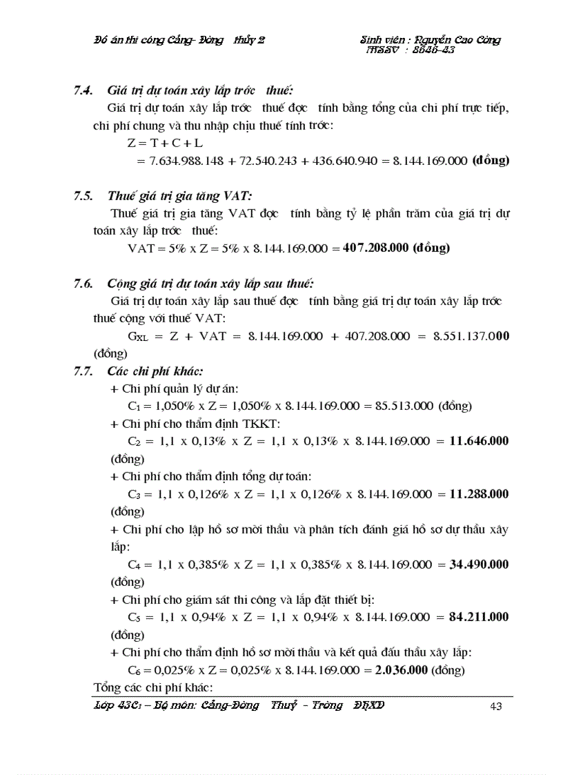 image for page Thiết kế tổ chức thi công công trình bến cầu tầu cọc trụ ống bê tông cốt thép dạng bến liền bờ