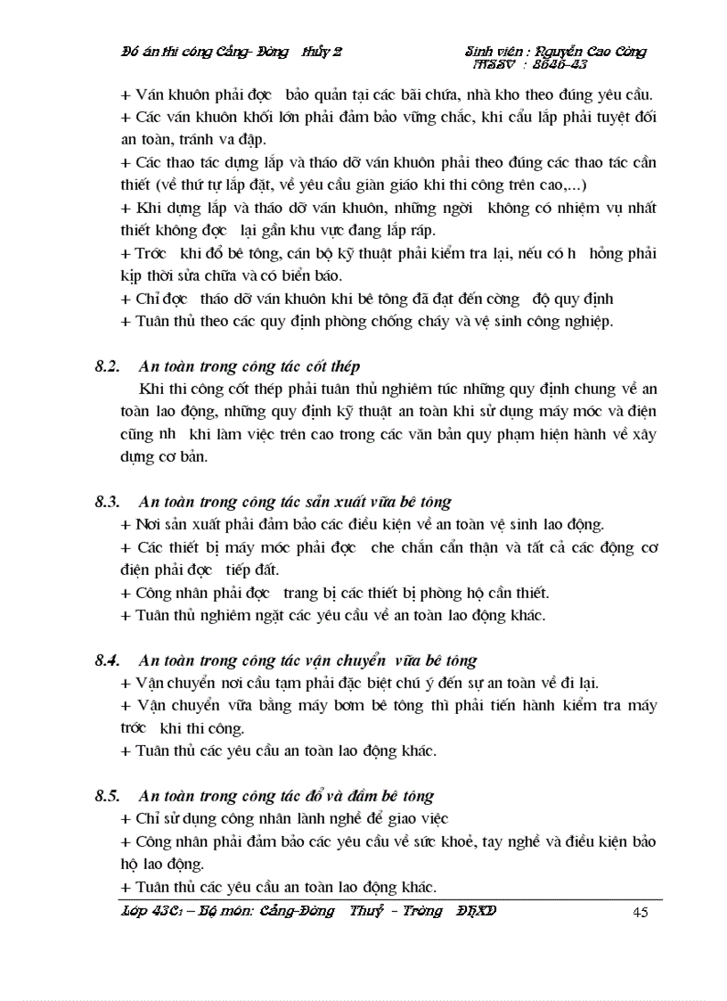 image for page Thiết kế tổ chức thi công công trình bến cầu tầu cọc trụ ống bê tông cốt thép dạng bến liền bờ