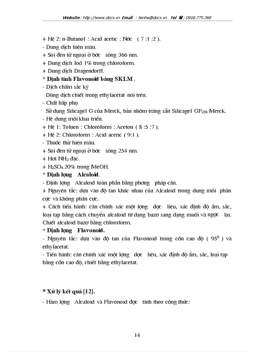 image for page Nghiên cứu thành phần hoá học và tác dụng kháng kháng khuẩn của phương thuốc TAM HOÀNG THANG