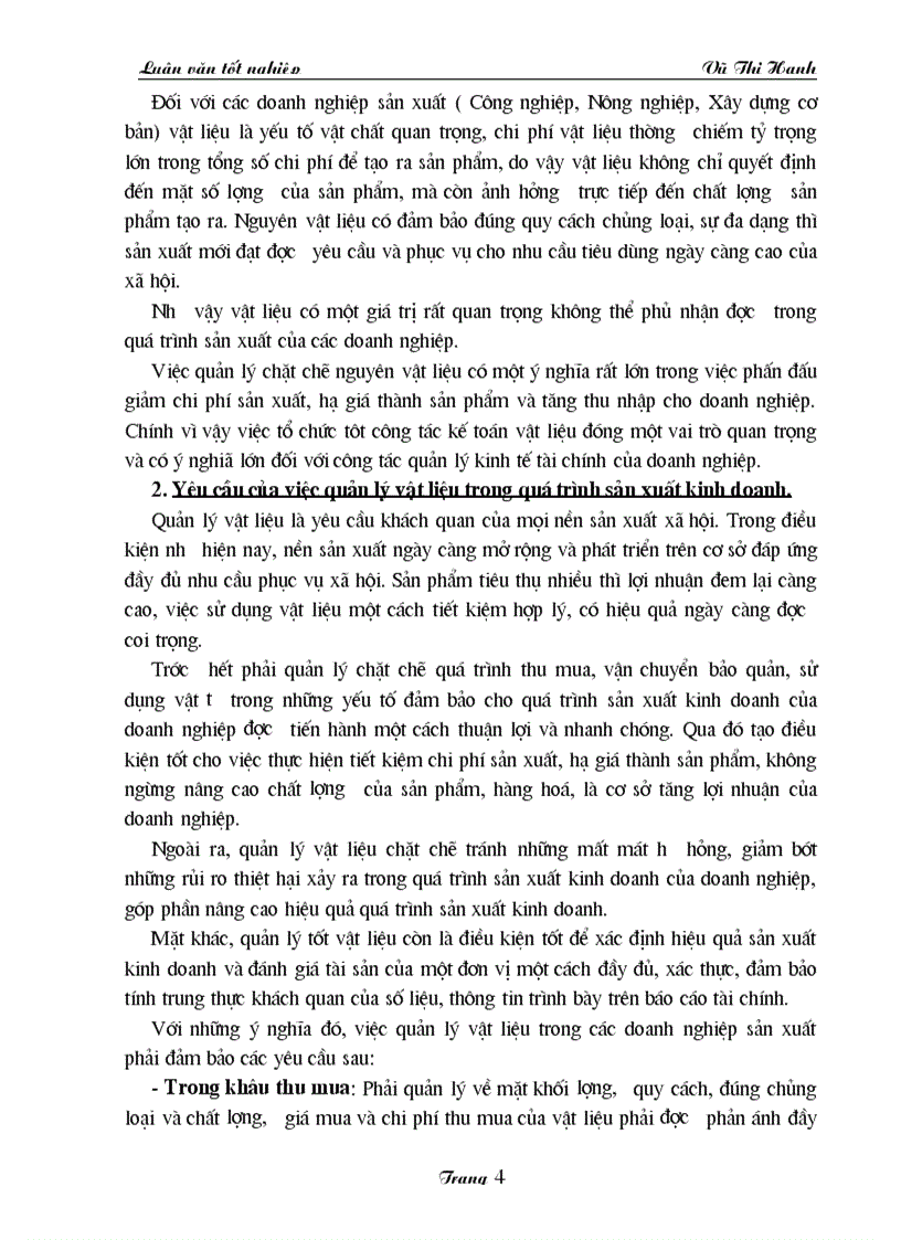 image for page Hoàn thiện công tác kế toán nguyên vật liệu tại xí nghiệp bia Quang trung