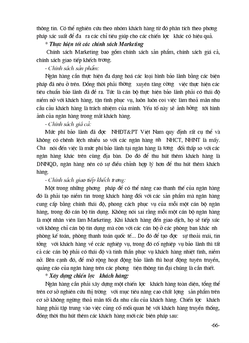 image for page Giải pháp nhằm mở rộng nâng cao chất lượng nghiệp vụ bảo lãnh tại Chi nhánh ngânhàng NHĐT PT BIDV Hà Nội