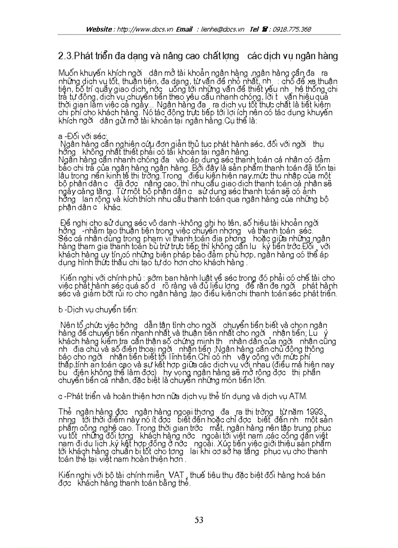 image for page 1số giải pháp nhằm mở rộng tài khoản cá nhân tại SGD 1 ngânhàng NHTMCP Ngoại Thương VietcomBank