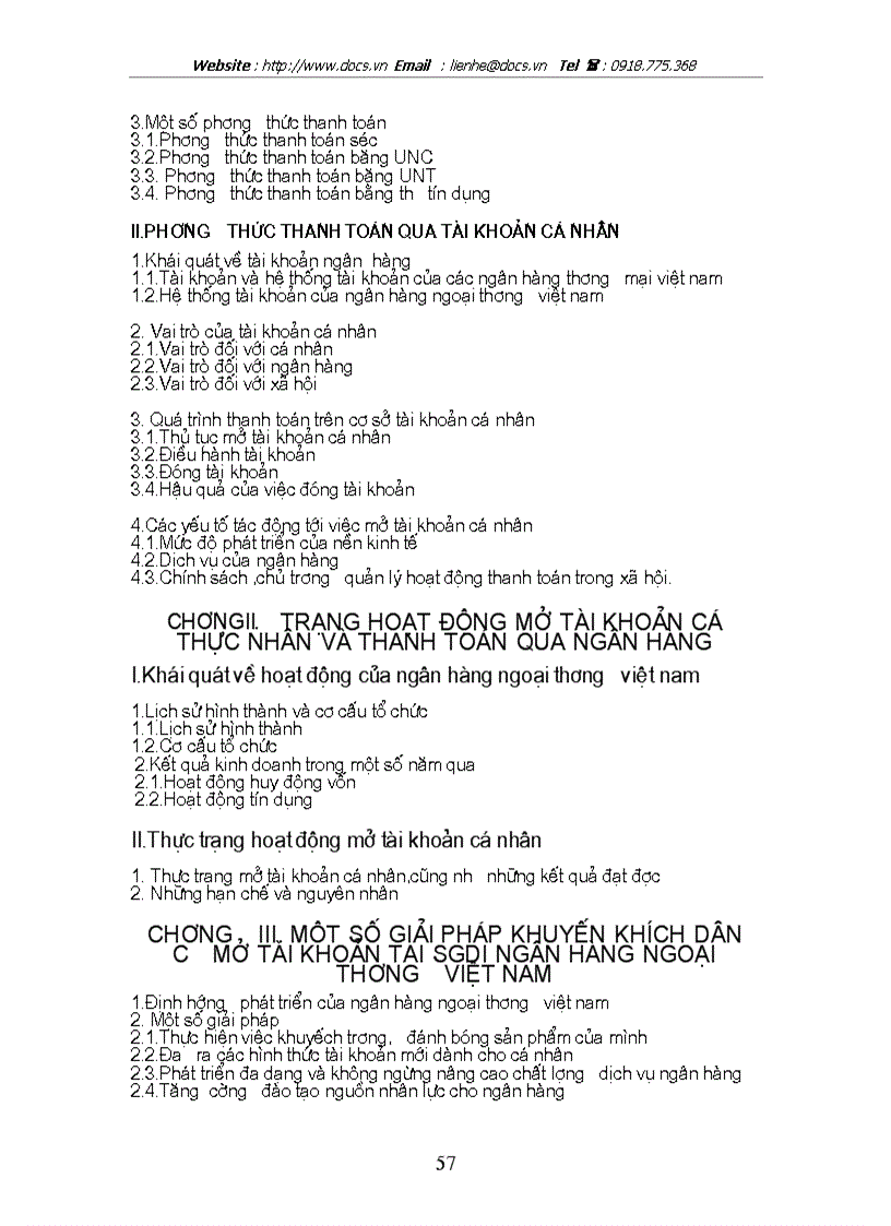 image for page 1số giải pháp nhằm mở rộng tài khoản cá nhân tại SGD 1 ngânhàng NHTMCP Ngoại Thương VietcomBank