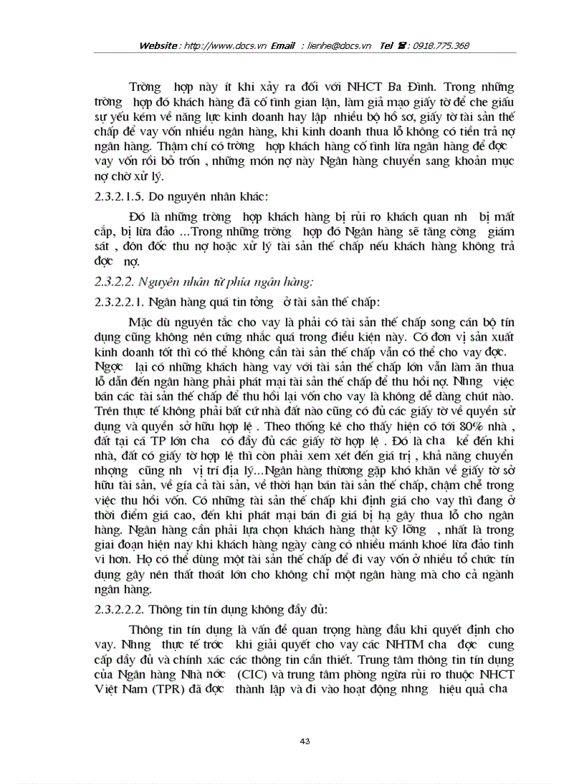 image for page 1số giải pháp hạn chế rủi ro tín dụng tại ngânhàng NHCT VietinBank Ba Đình