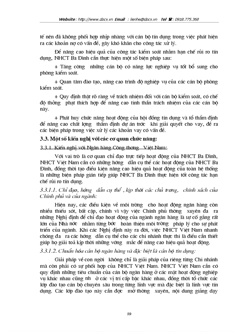image for page 1số giải pháp hạn chế rủi ro tín dụng tại ngânhàng NHCT VietinBank Ba Đình