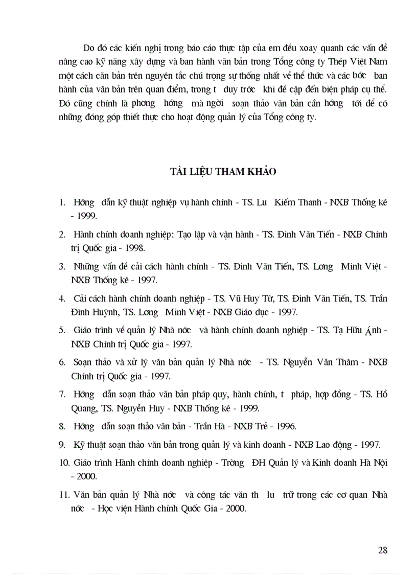 image for page Hoàn thiện một bước quy trình xây dựng và ban hành văn bản nhằm nâng cao hiệu quả kinh doanh ở Tổng công ty Thép Việt Nam