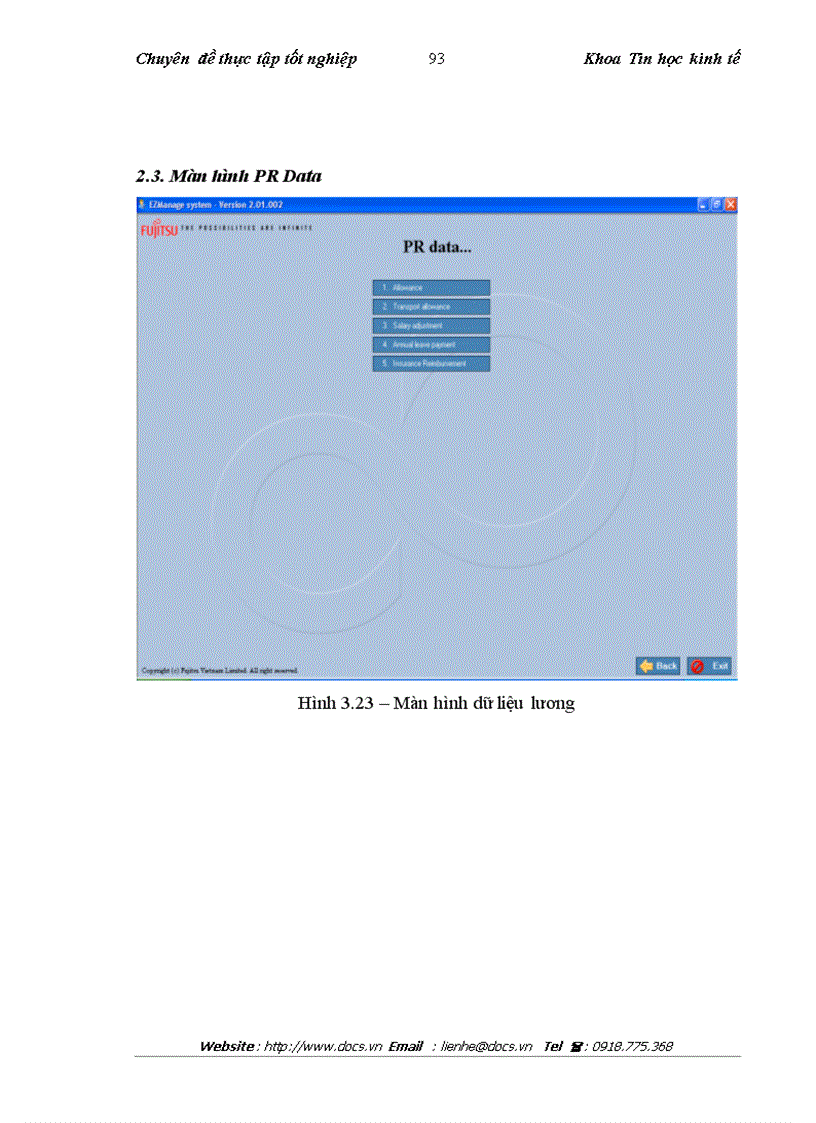 image for page Phân tích thiết kế phần mềm tính lương