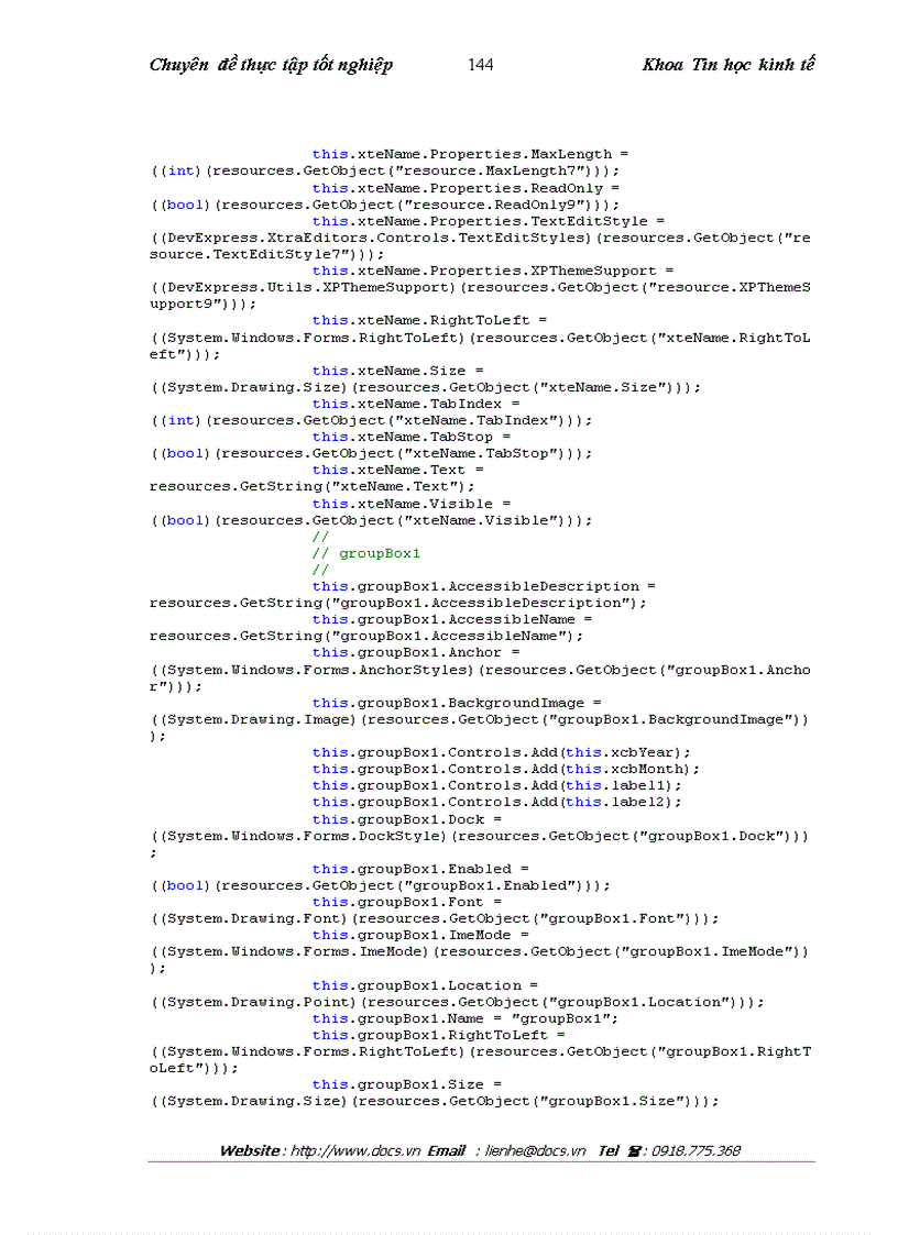 image for page Phân tích thiết kế phần mềm tính lương