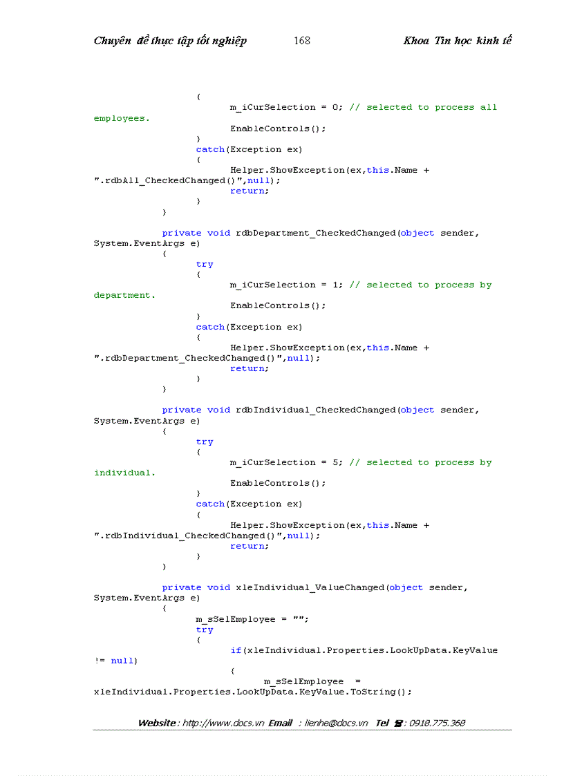image for page Phân tích thiết kế phần mềm tính lương