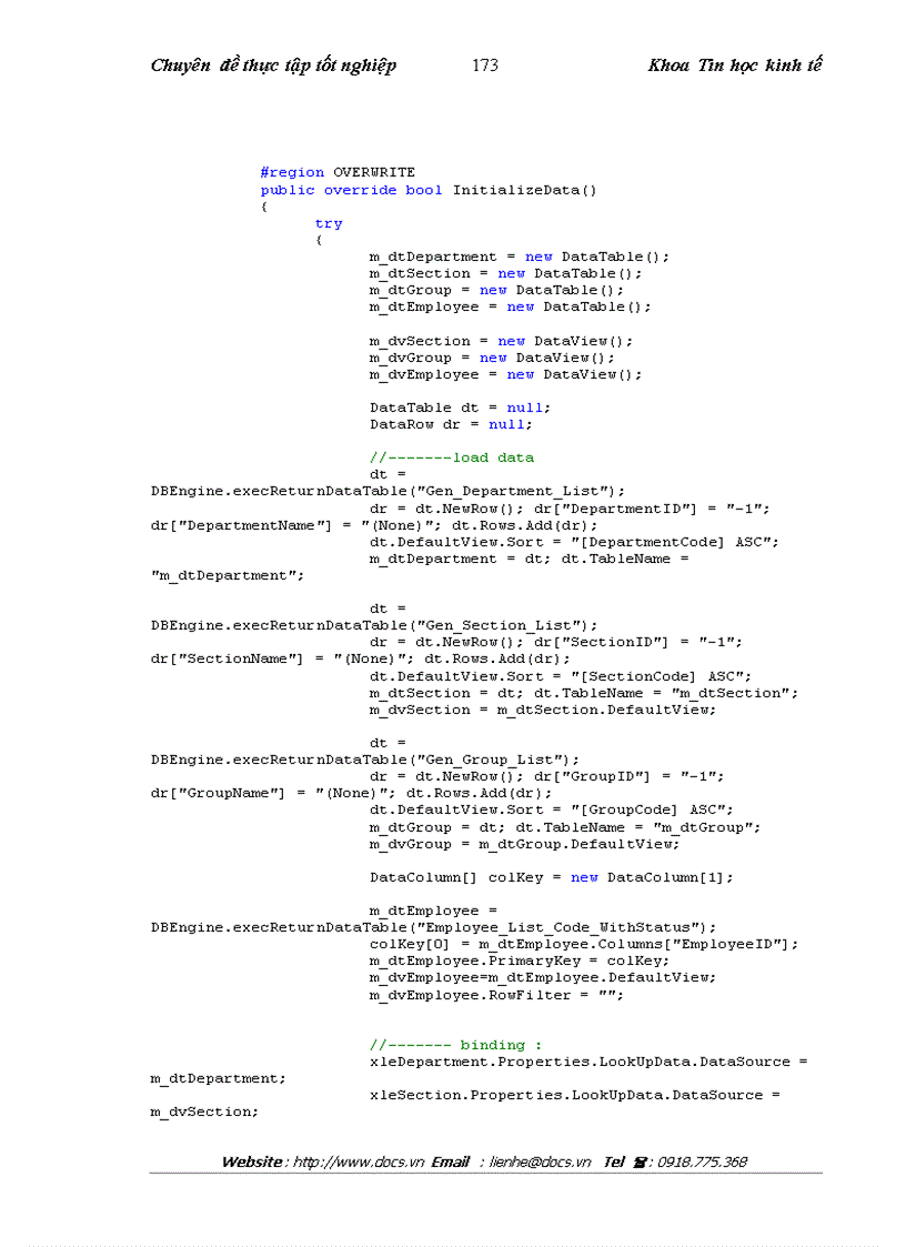 image for page Phân tích thiết kế phần mềm tính lương