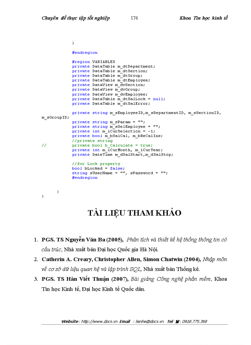 image for page Phân tích thiết kế phần mềm tính lương