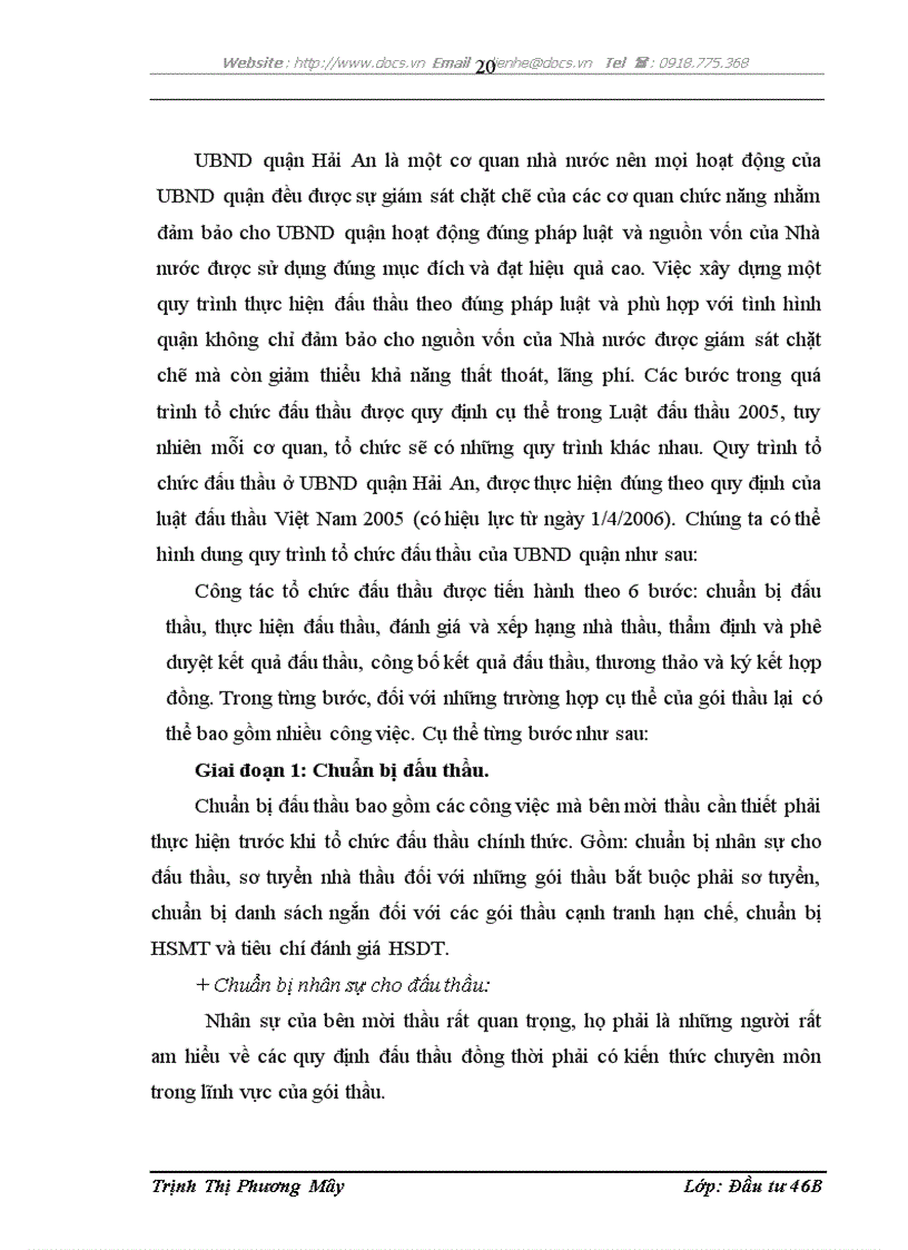 image for page Công tác tổ chức đấu thầu tại UBND quận Hải An Hải Phòng Thực trạng và giải pháp