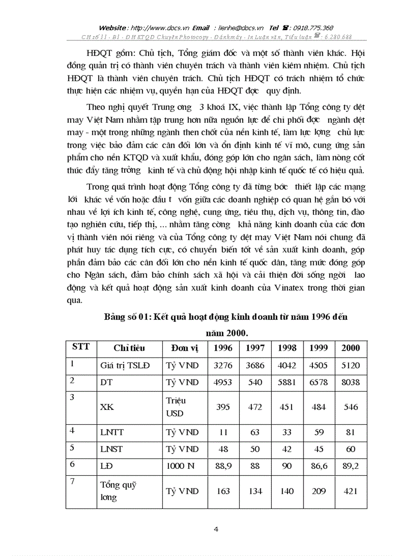 image for page Sự phù hợp giữa cơ cấu tổ chức và chiến lược kinh doanh ở tổng công ty dệt may Việt Nam Vinatex