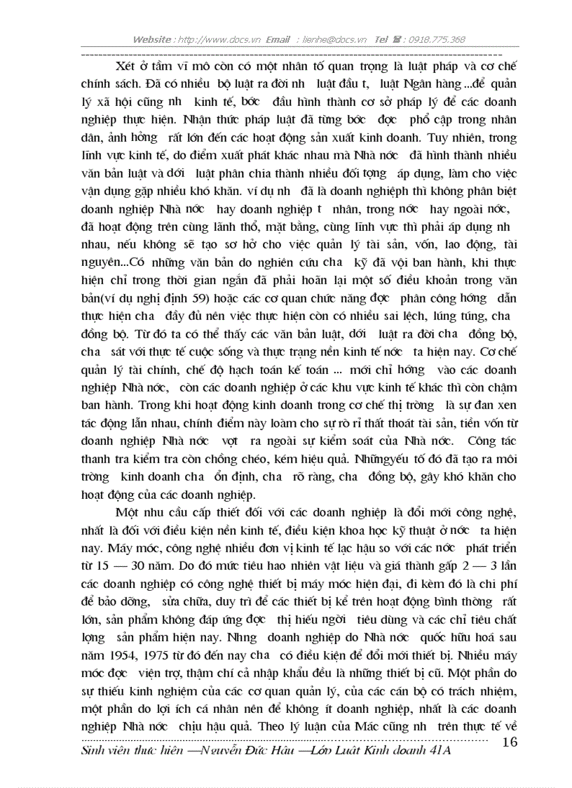 image for page Tuần hoàn chu chuyển tư bản của Mác Ănghen và việc vận dụng lý luận đó ở các doanh nghiệp nước ta hiện nay