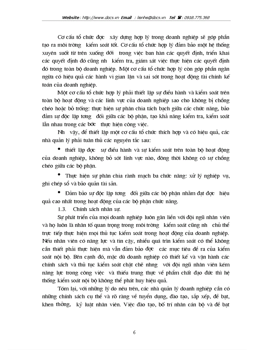 image for page Hoàn thiện hệ thống kiểm soát nội bộ tại tổng công ty xi măng Việt Nam