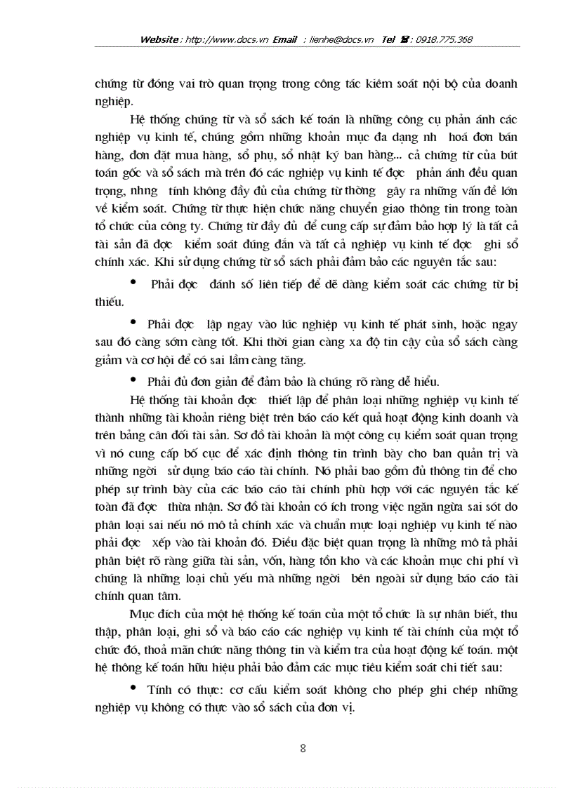 image for page Hoàn thiện hệ thống kiểm soát nội bộ tại tổng công ty xi măng Việt Nam