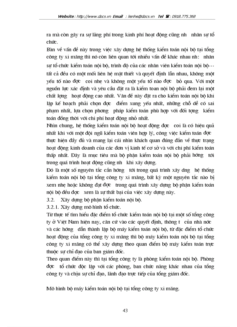 image for page Hoàn thiện hệ thống kiểm soát nội bộ tại tổng công ty xi măng Việt Nam