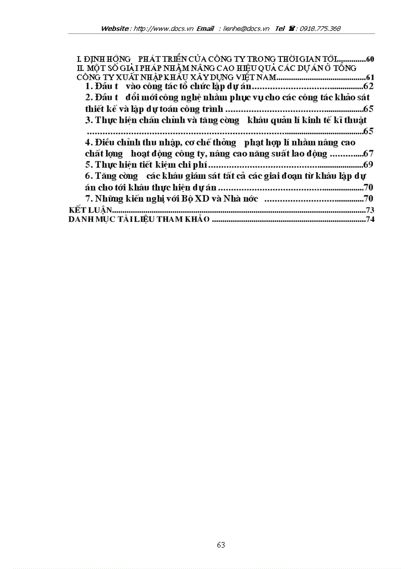 image for page Một số giải pháp nhằm nâng cao chất lượng lập dự án tại Tổng Công ty xuất nhập khẩu xây dựng Việt Nam