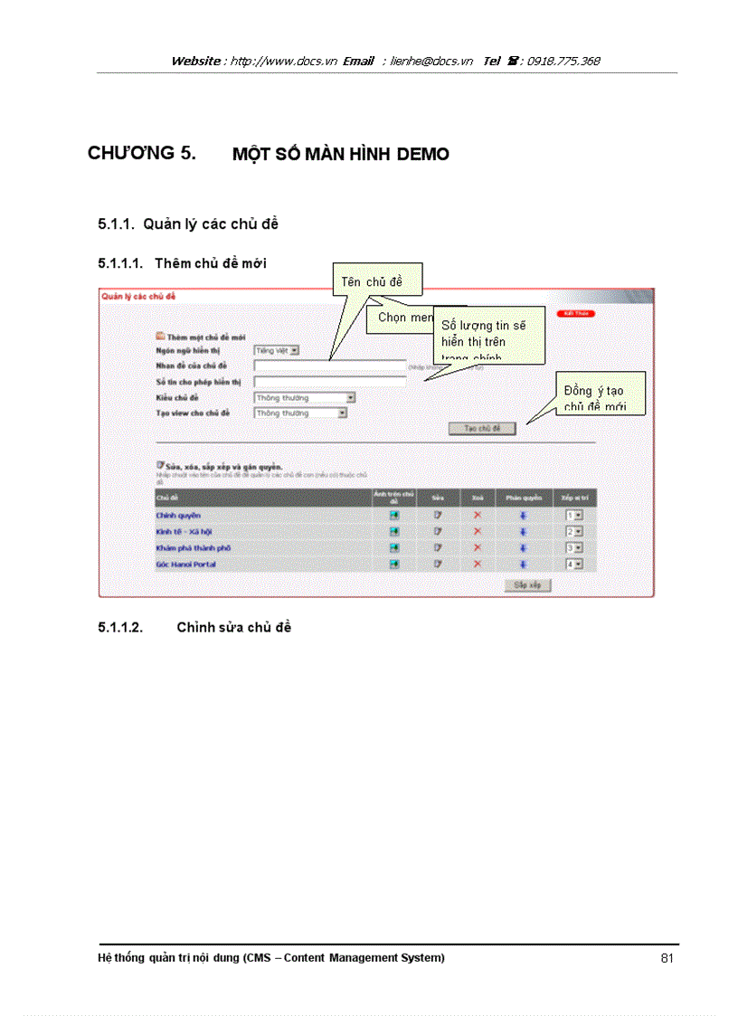 image for page Hệ thống quản trị nội dung CMS Content Management System