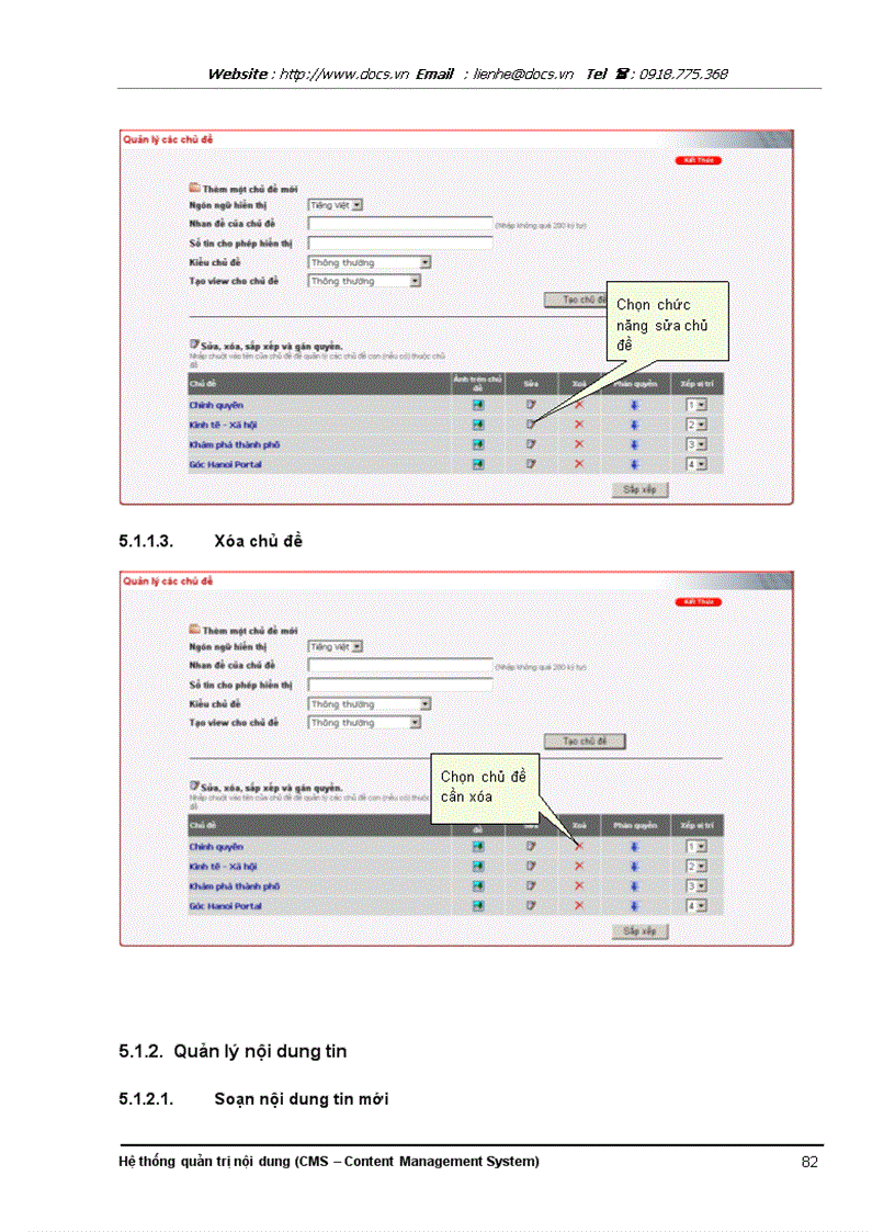 image for page Hệ thống quản trị nội dung CMS Content Management System