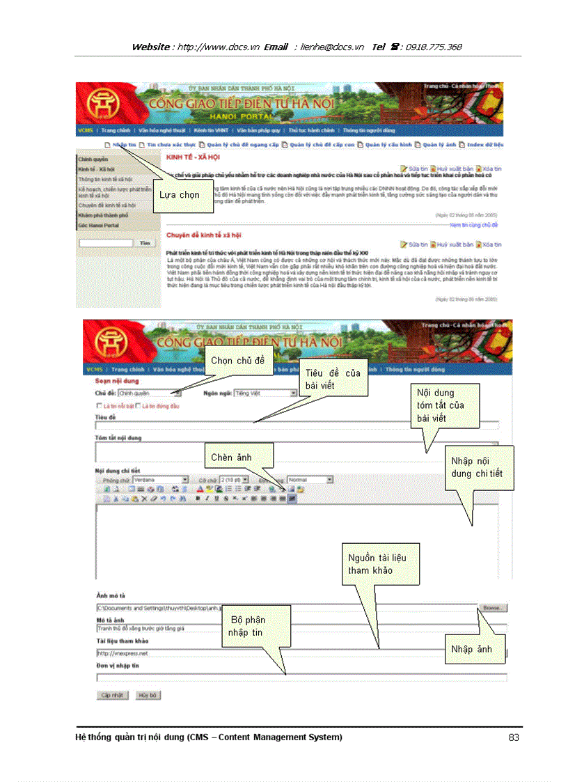 image for page Hệ thống quản trị nội dung CMS Content Management System