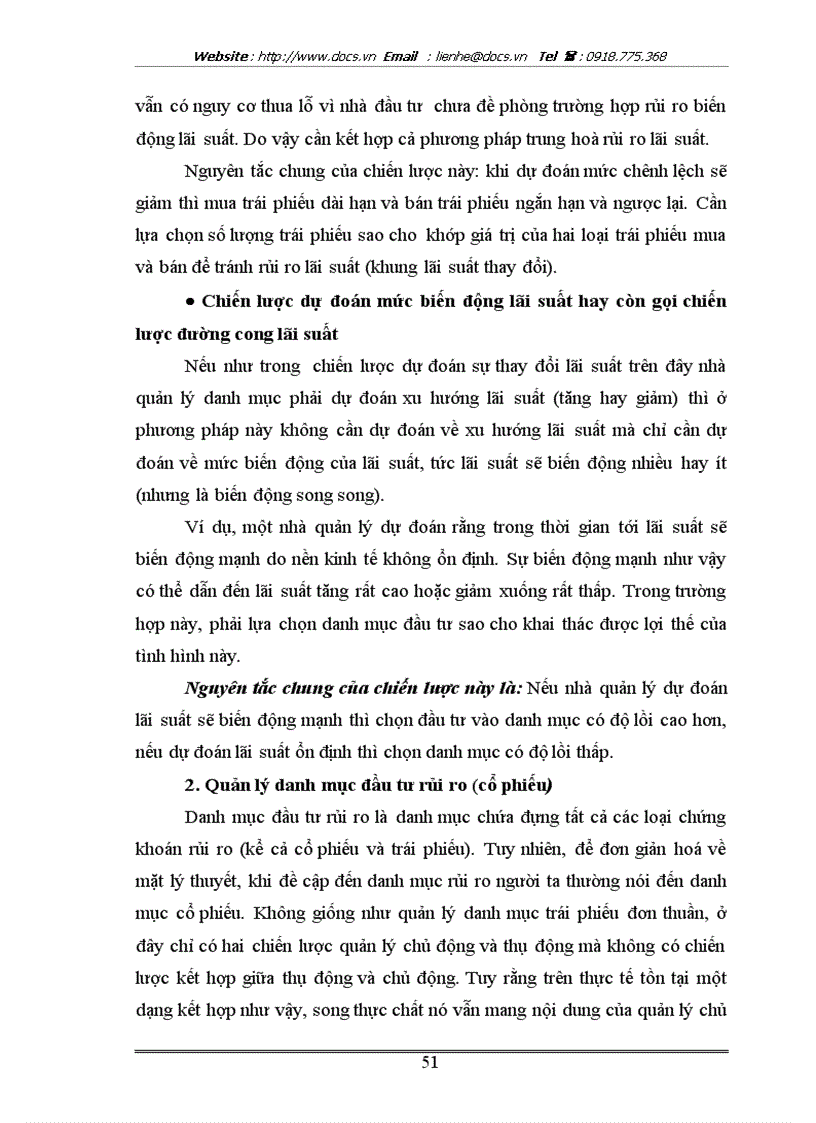 image for page Áp dụng các công cụ toán tài chính vào việc quản lý danh mục đầu tư ứng dụng trong thị trường CK VN