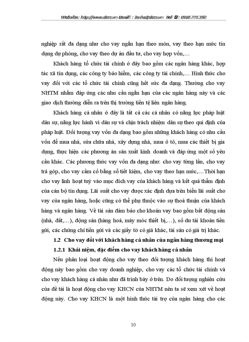 image for page Mở rộng cho vay đối với khách hàng cá nhân tại ngânhàng NHNo PTNT AgriBank chi nhánh Chợ Mơ