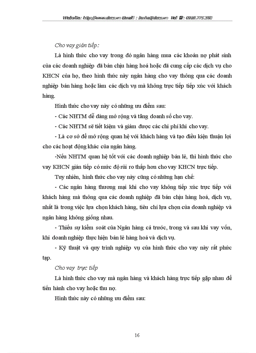 image for page Mở rộng cho vay đối với khách hàng cá nhân tại ngânhàng NHNo PTNT AgriBank chi nhánh Chợ Mơ